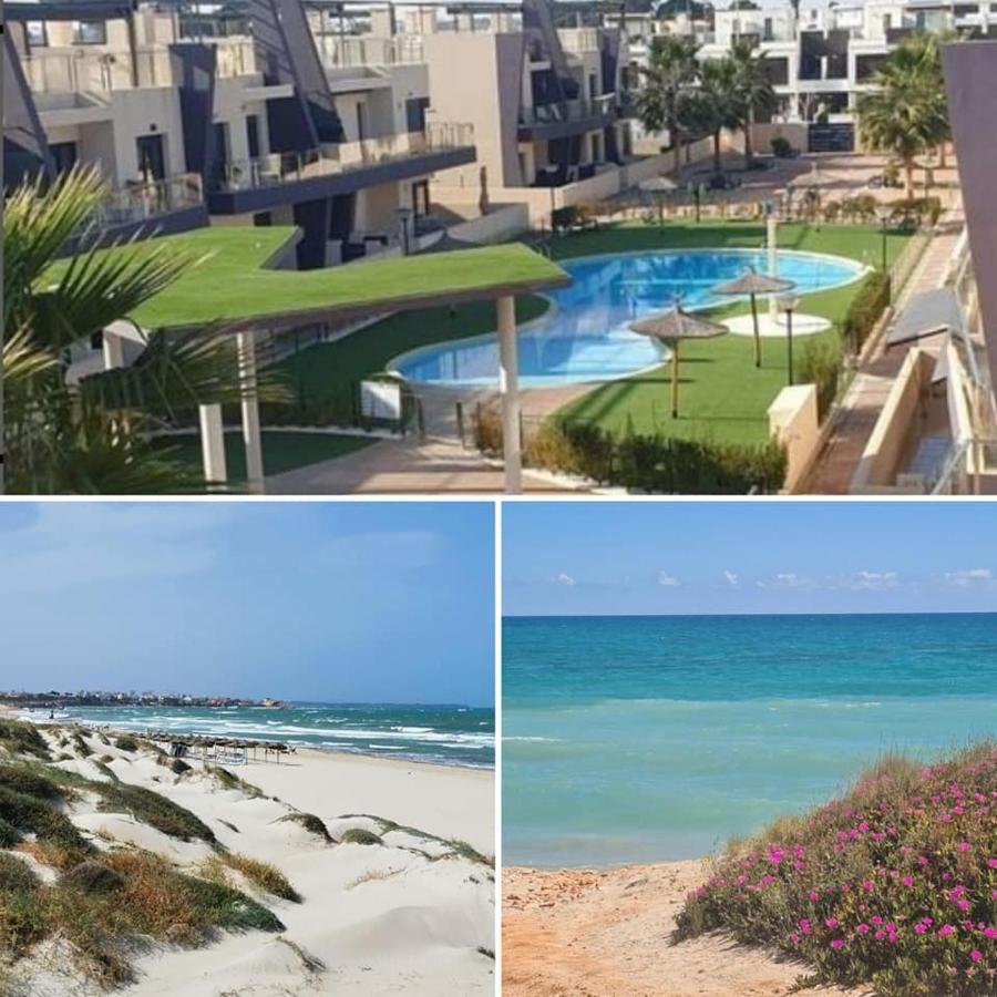 Higuericas Costa 222 Haerlig Takterrass Med Havsutsikt - Pool Och 250M Till Stranden Torre de la Horadada Exterior photo